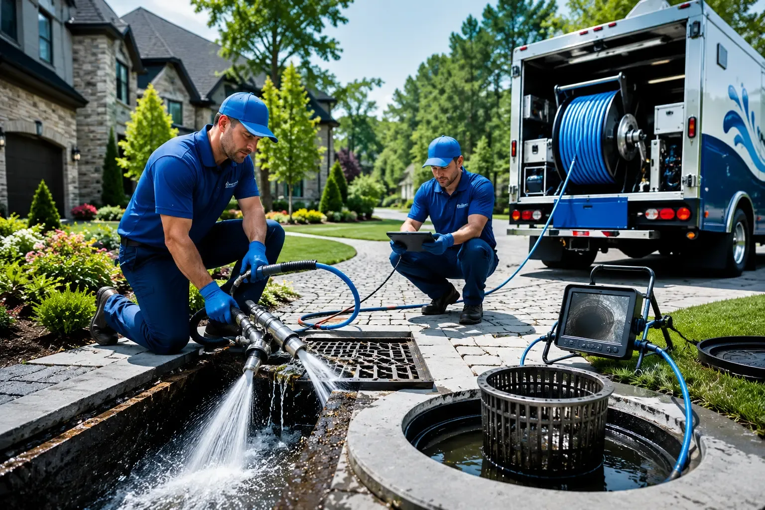 Local outdoor drain cleaning professionals in Northfield, OH